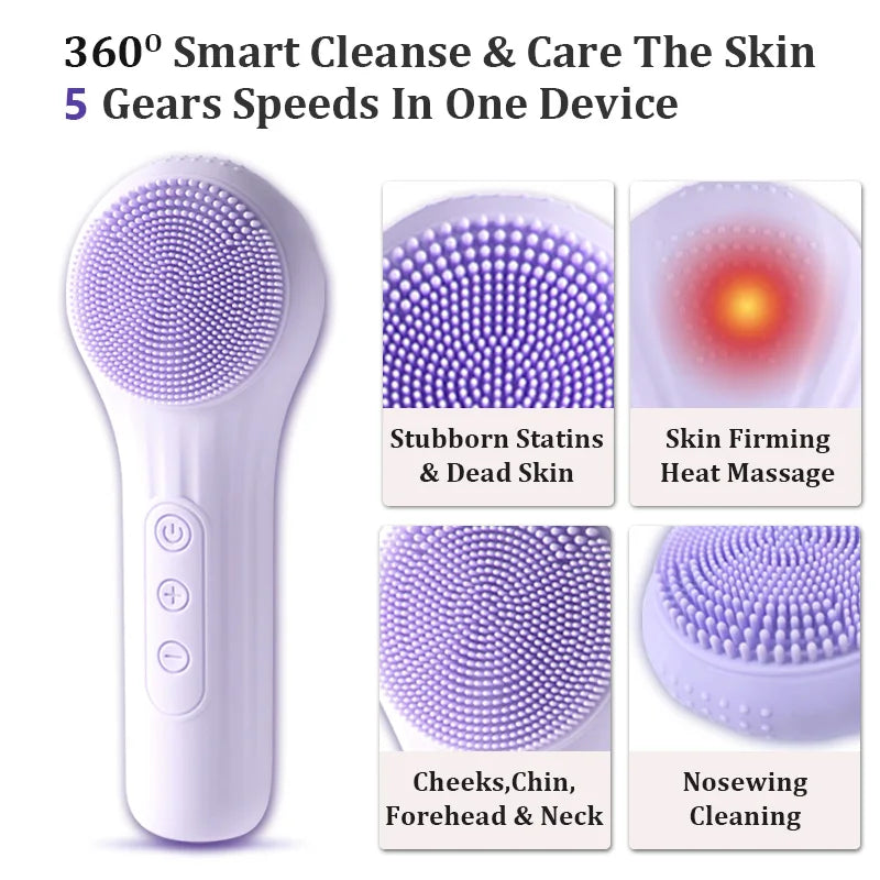 Sonic Facial Cleansing Brush